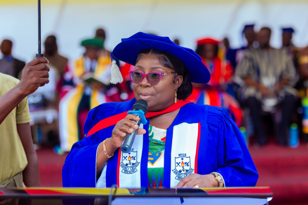 Principal of the College, Mrs Doris Boakye Ansah