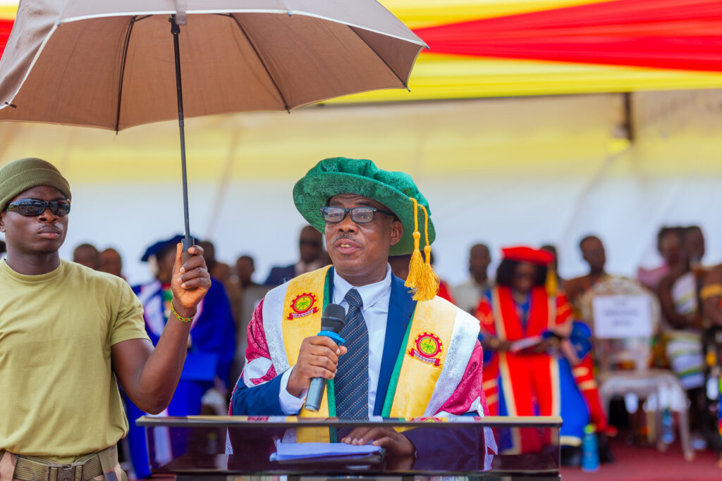 Professor Frederick Kwaku Sarfo, the distinguished Vice-Chancellor of Akenten Appiah-Menkah University of Skills Training and Entrepreneurial Development (AAMUSTED)